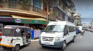 viaggiare da phnom penh a kep in van