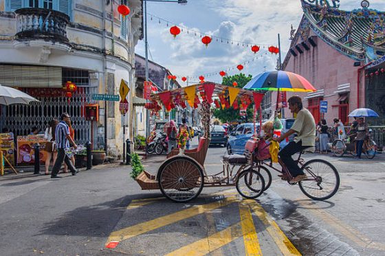 andare da kuala lumpur a penang malesia