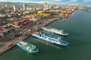 cebu city filippine il porto commerciale