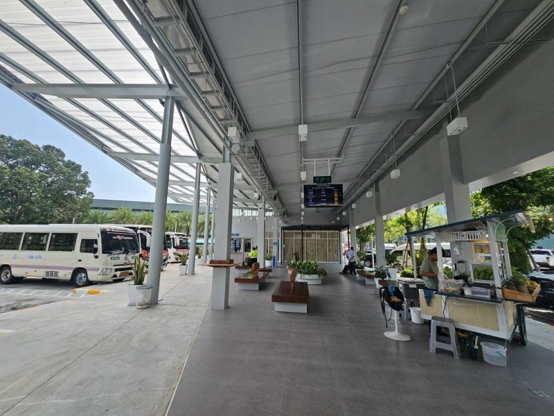 thailandia Stazione dei bus di Hua Hin